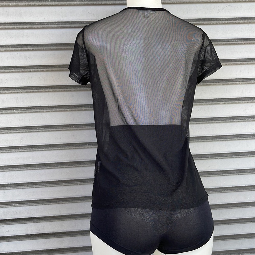 Color Code Sheer Top Size M - Picture 5 of 6